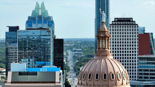 Austin, Texas Drone Footage 536