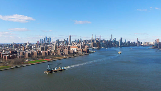 New York City, New York Drone Footage 4K 0049 B
