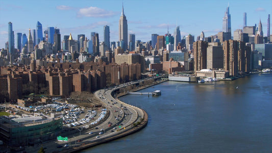 New York City, New York Drone Footage 4K 0055