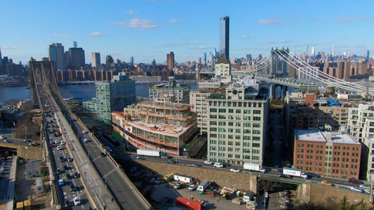 New York City, New York Drone Footage 4K 0087