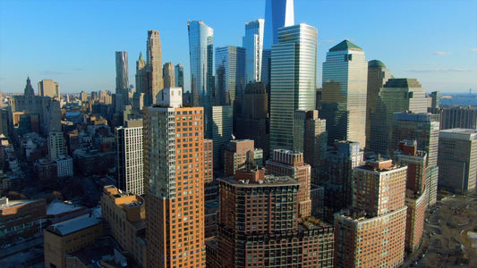 New York City, New York Drone Footage 4K 0116