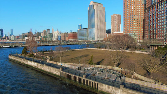 New York City, New York Drone Footage 4K 0120