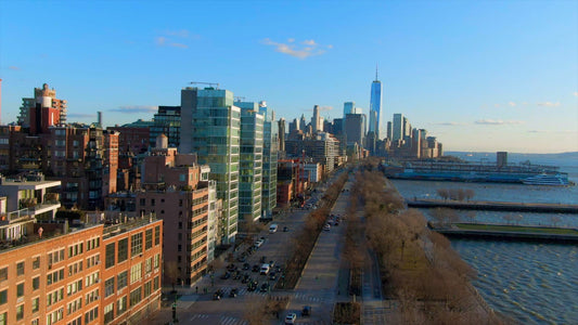 New York City, New York Drone Footage 4K 0125