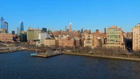 New York City, New York Drone Footage 4K 0126