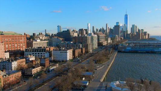 New York City, New York Drone Footage 4K 0128