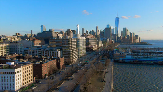 New York City, New York Drone Footage 4K 0129