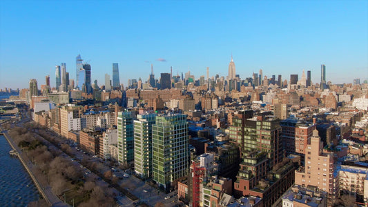 New York City, New York Drone Footage 4K 0131