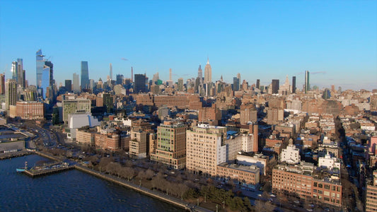 New York City, New York Drone Footage 4K 0132