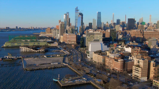 New York City, New York Drone Footage 4K 0133