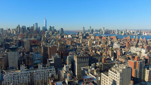 New York City, New York Drone Footage 4K 0195 B