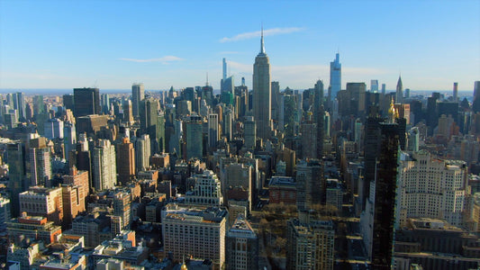 New York City, New York Drone Footage 4K 0196
