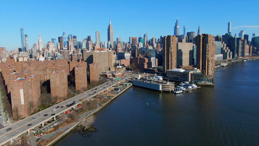 New York City, New York Drone Footage 4K 0199