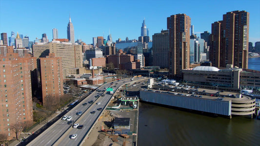 New York City, New York Drone Footage 4K 0204