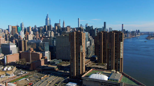 New York City, New York Drone Footage 4K 0205