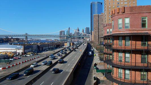 New York City, New York Drone Footage 4K 0212