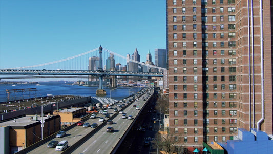 New York City, New York Drone Footage 4K 0216