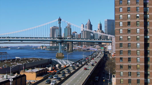 New York City, New York Drone Footage 4K 0217