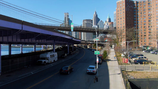 New York City, New York Drone Footage 4K 0226