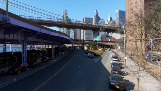 New York City, New York Drone Footage 4K 0226 B