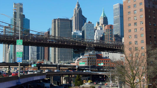 New York City, New York Drone Footage 4K 0236