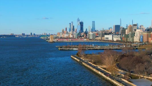 New York City, New York Drone Footage 4K 100K