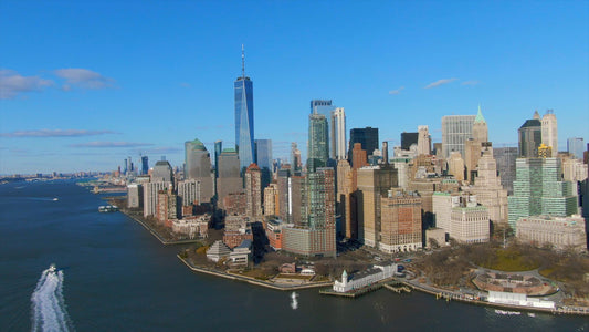 New York City, New York Drone Footage 4K 0093