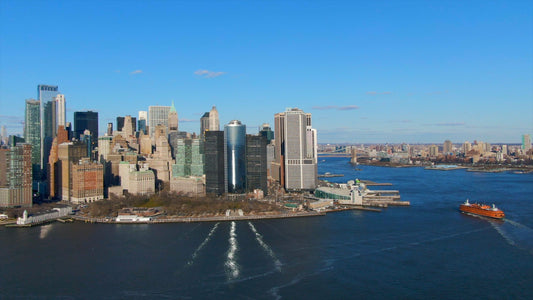 New York City, New York Drone Footage 4K 0094