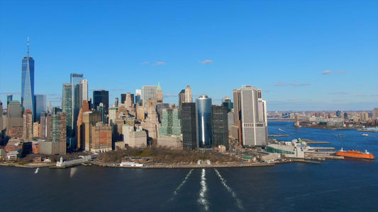 New York City, New York Drone Footage 4K 0095