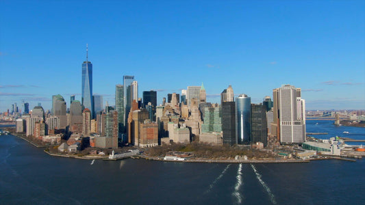 New York City, New York Drone Footage 4K 0096