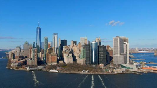 New York City, New York Drone Footage 4K 0097
