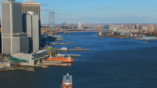 New York City, New York Drone Footage 4K 0099