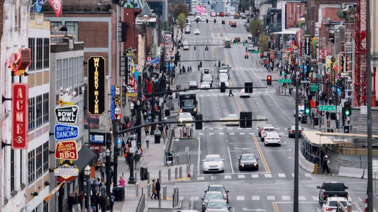 Nashville, Tennessee Drone Footage 049