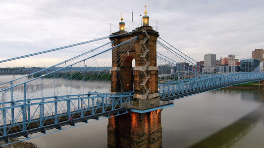 Cincinnati, Ohio Drone Footage 001