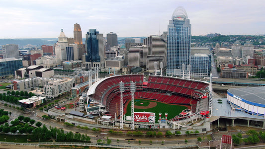 Cincinnati, Ohio Drone Footage  008
