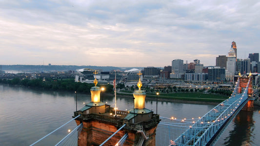 Cincinnati, Ohio Drone Footage  013