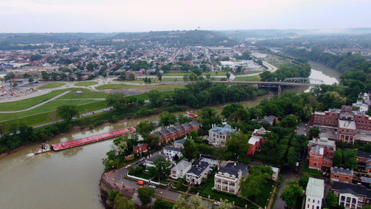 Cincinnati, Ohio Drone Footage 014