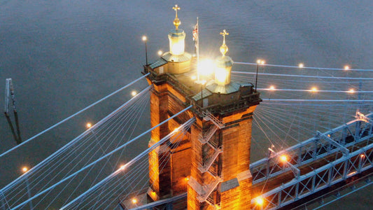 Cincinnati, Ohio Drone Footage 019