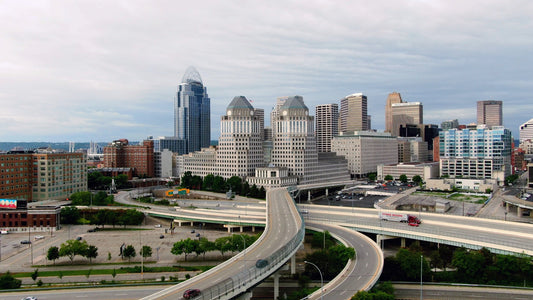 Cincinnati, Ohio Drone Footage 022