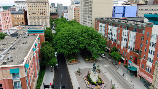 Cincinnati, Ohio Drone Footage 027