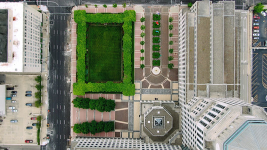 Cincinnati, Ohio Drone Footage 031