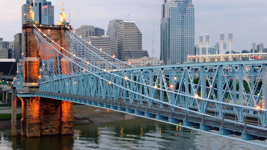 Cincinnati, Ohio Drone Footage  a12 B