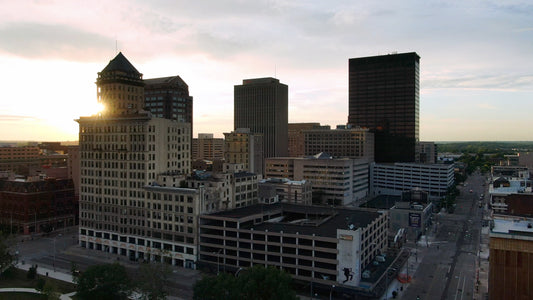 Dayton, Ohio Drone Footage 0032