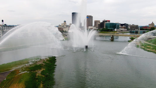 Dayton, Ohio Drone Footage 004