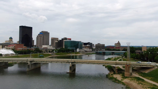 Dayton, Ohio Drone Footage 004 B