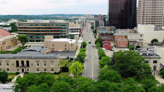 Dayton, Ohio Drone Footage 008