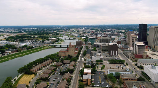 Dayton, Ohio Drone Footage 009