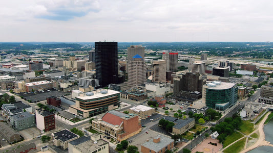 Dayton, Ohio Drone Footage 010