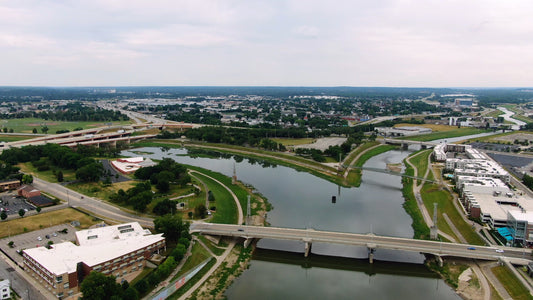 Dayton, Ohio Drone Footage 012