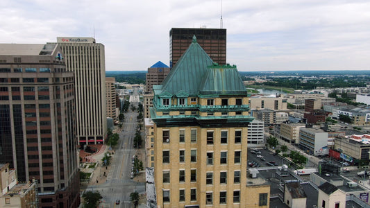 Dayton, Ohio Drone Footage 014