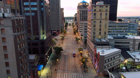 Dayton, Ohio Drone Footage 029